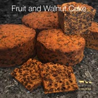 Fruit and Walnut Cake